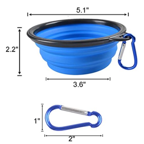 Collapsible Dog Bowl - Picture 3 of 3